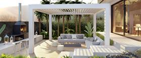 Bioklimatische Pergola-Pavillons sind flexibel und elegant
