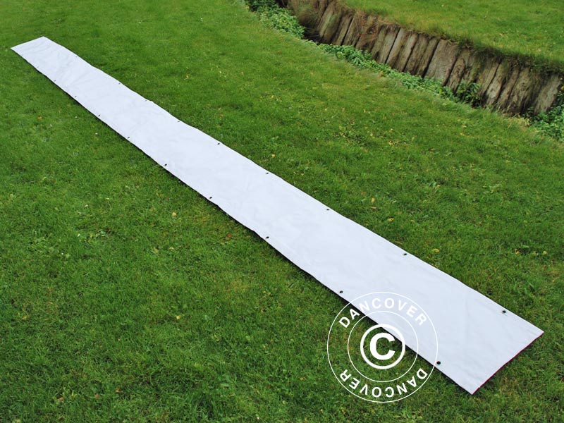 Gouttière de toit 6m PVC pour tentes de réception