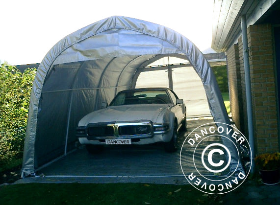 Telo, pavimento per tende 3,7x8,6m PVC, Grigio