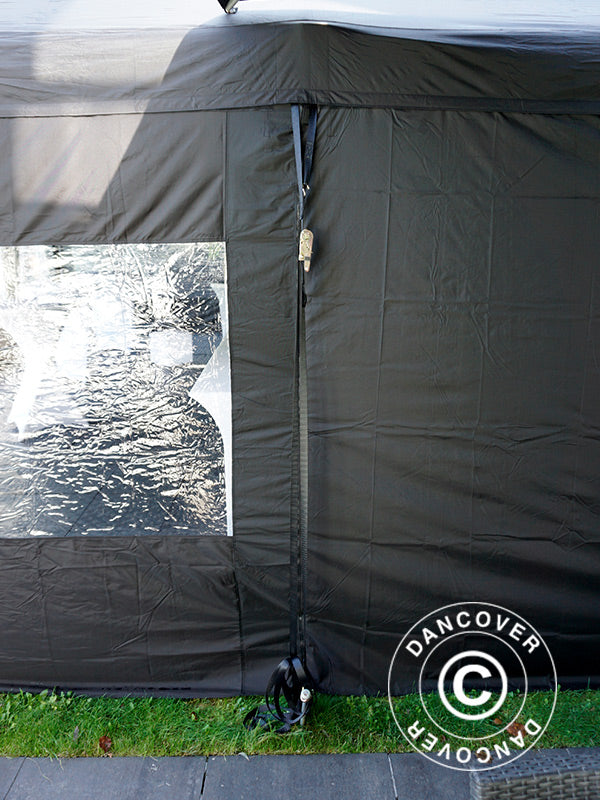 Kit de sécurité 4 (piquets 60cm & sangles à cliquet)