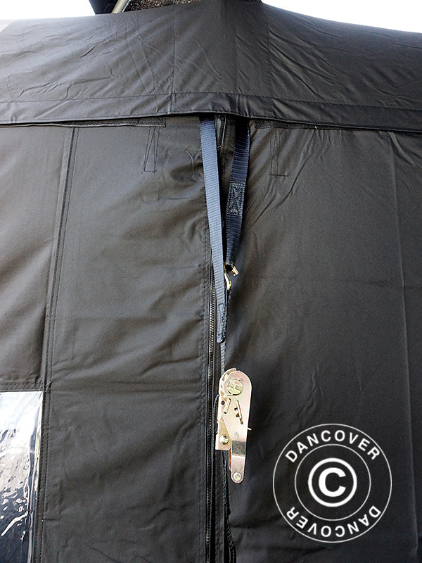 Kit de sécurité 4 (piquets 100cm & sangles à cliquet)