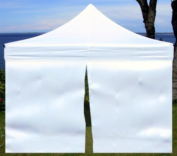 Kit parete laterale con cerniera per FleXtents, 4,5m, Bianco