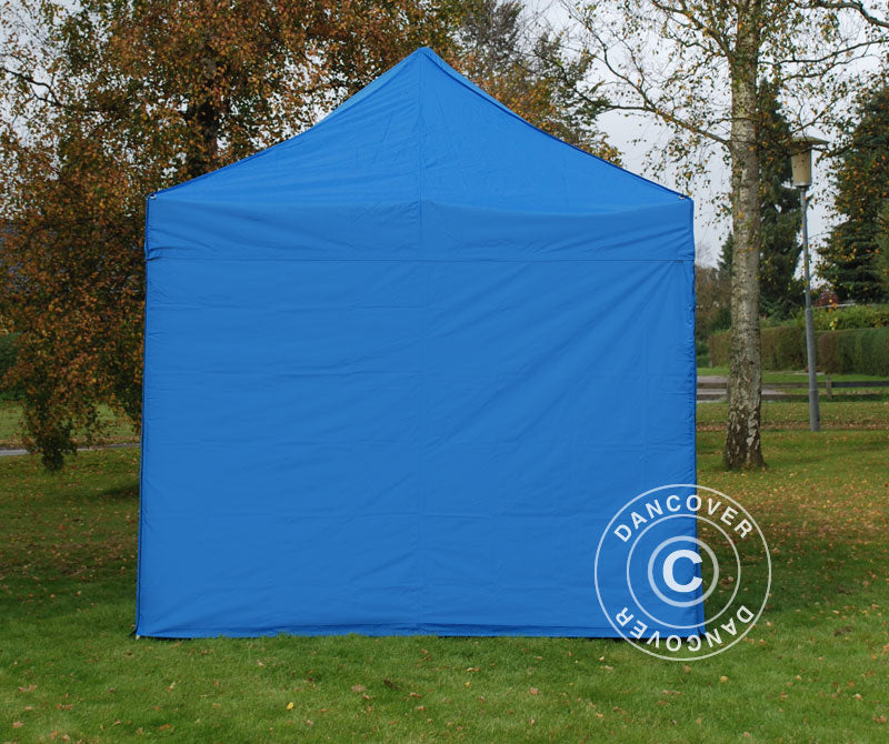 Seitenwand-Set für das Faltzelt FleXtents 3x6m, Blau