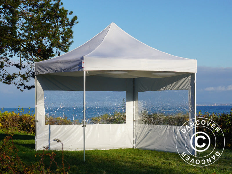 Drapés des plafonds FleXtents, Blanc, pour Tente pliante 3x3m