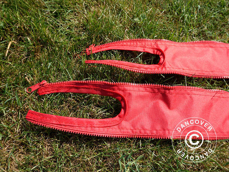 Verbindungsplane für FleXtents®-PRO-Faltzelt der 3m-Serie, rot, 2 St.