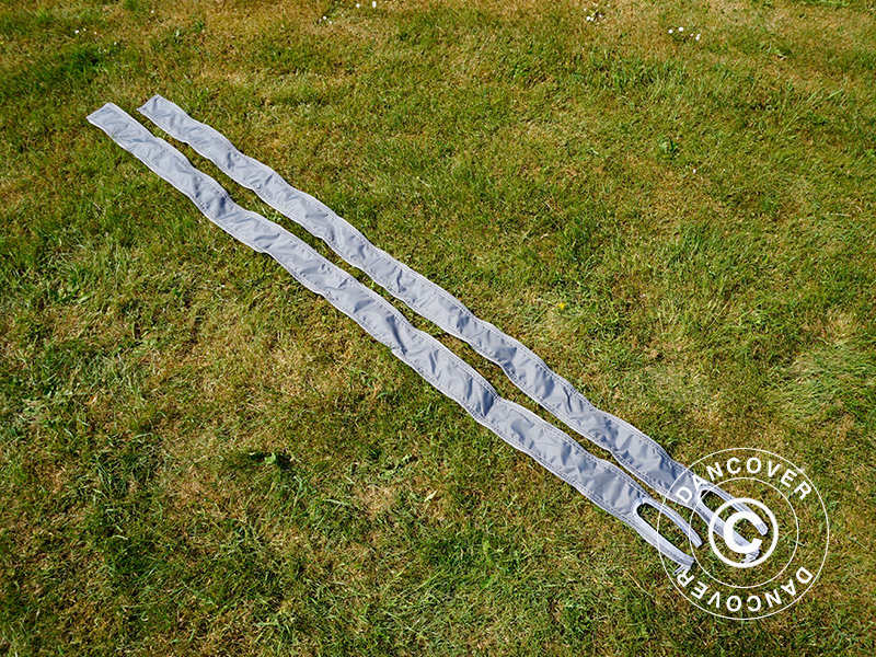 Panneaux d’étanchéité pour les tentes pliantes FleXtents® PRO de la gamme 3m, Gris, 2 pcs.