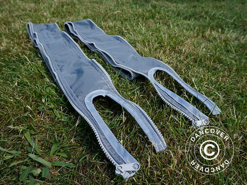 Panneaux d’étanchéité pour les tentes pliantes FleXtents® PRO de la gamme 3m, Gris, 2 pcs.