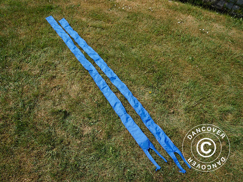 Panneaux d’étanchéité pour les tentes pliantes FleXtents® PRO de la gamme 4m, Bleu, 2 pcs.
