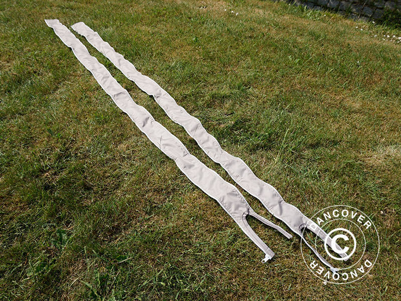 Pannelli di collegamento per gazebo pieghevole FleXtents® PRO della serie 4m, Latte, 2 pz.