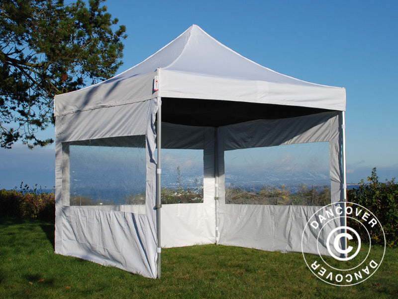 FleXtents-Innenhimmel, Schwarz, für 4x4m Faltzelt