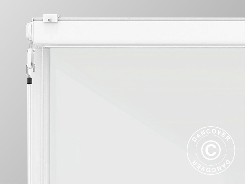 Paroi latérale pour pergola San Fernando, 3m, Blanc