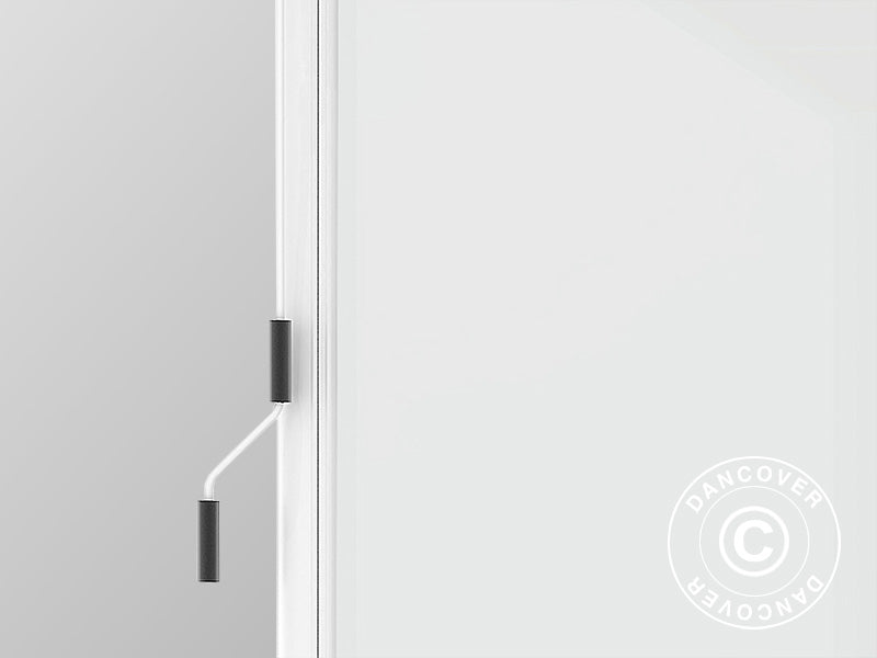 Paroi latérale pour pergola San Fernando, 4m, Blanc