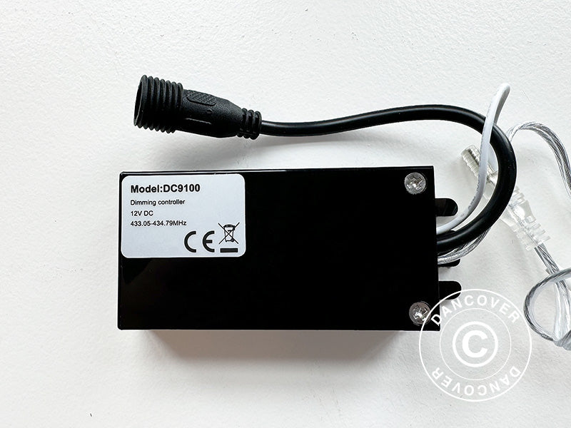 Bande lumineuse LED pour pergola San Pablo 3x4m, 4pcs, Blanc Chaud