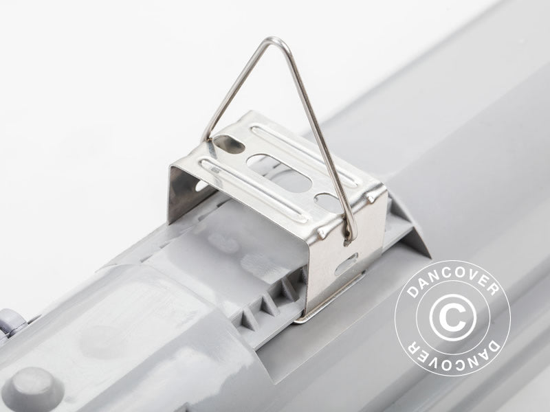 Lampada LED da coltivazione 1,26m, 2 lampade, Grigio