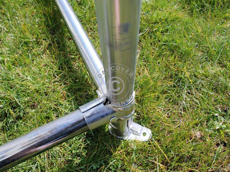 Cadre de rigidification inf. pour une tente 5x12m