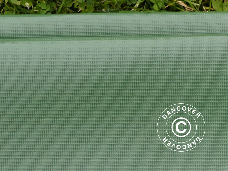 Pièce de rechange PVC pour vos tentes de stockage 500g/m², 1x1m, Vert