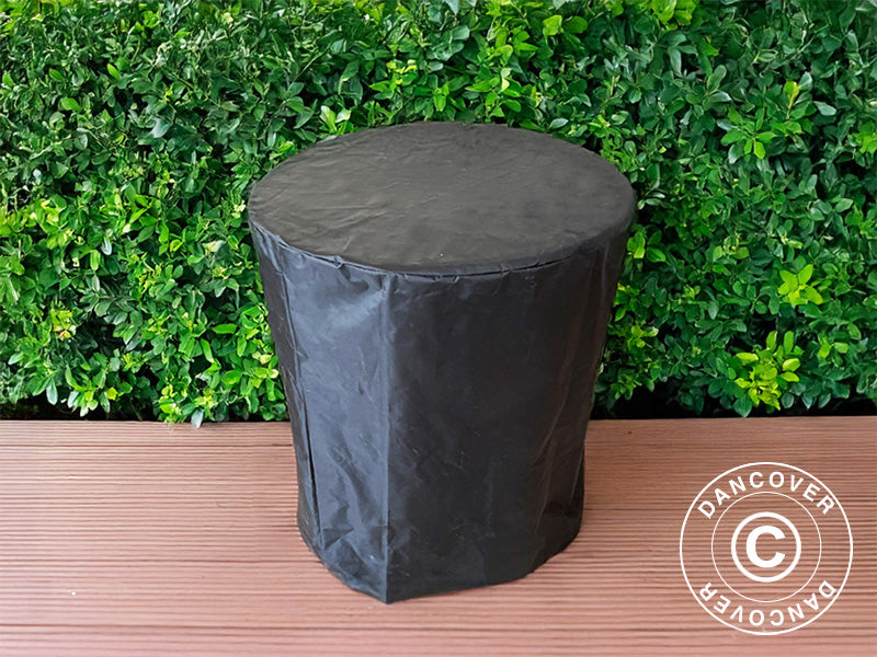 Housse pour braséro, Ø74,5x80cm, Noir