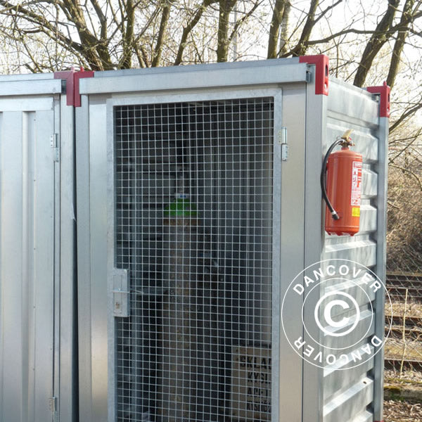 Sorreggi bombole a gas per container Orion, 76,3x22x6cm