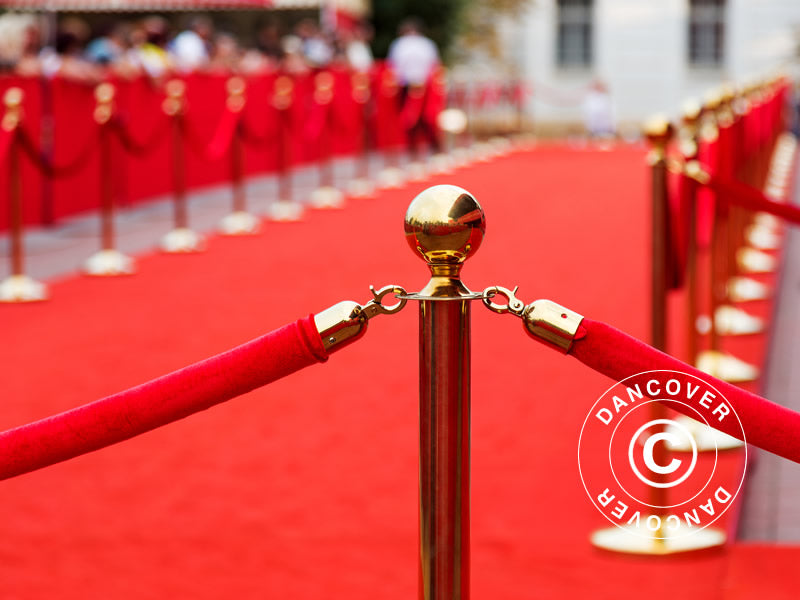 Tapis rouge, 1,25x8m, 400g