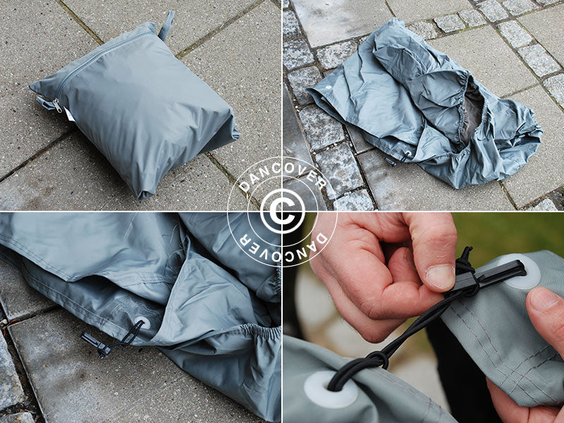 Housse de moto, Gris