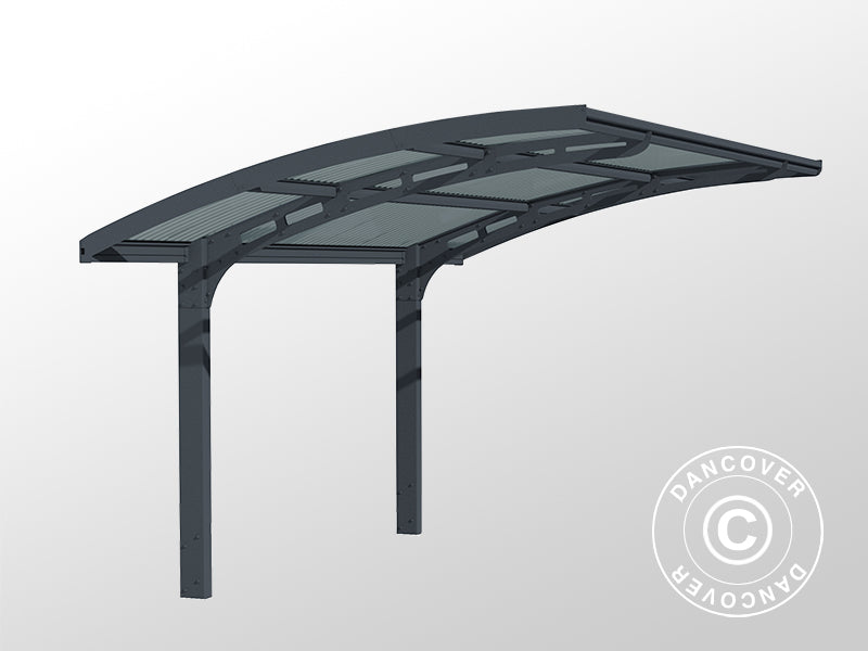 Carport Arizona, 2,89x4,95m, Palram/Canopia, Grau