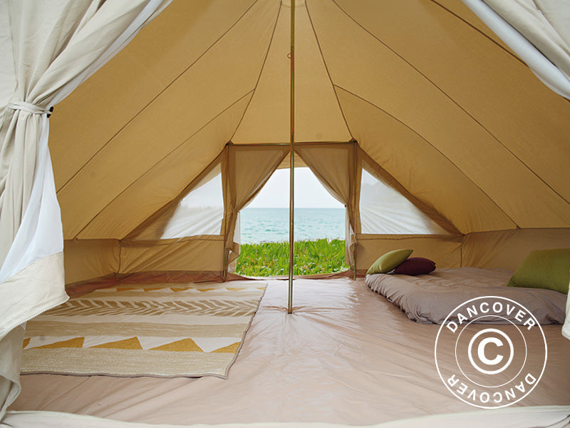 Zelt für Glamping, TentZing®, 4x5m, 10 Personen, Sand
