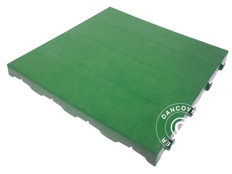 Pavimento plastica, Basic, Piastrella, Verde, 1,44 m² (9 pz.)