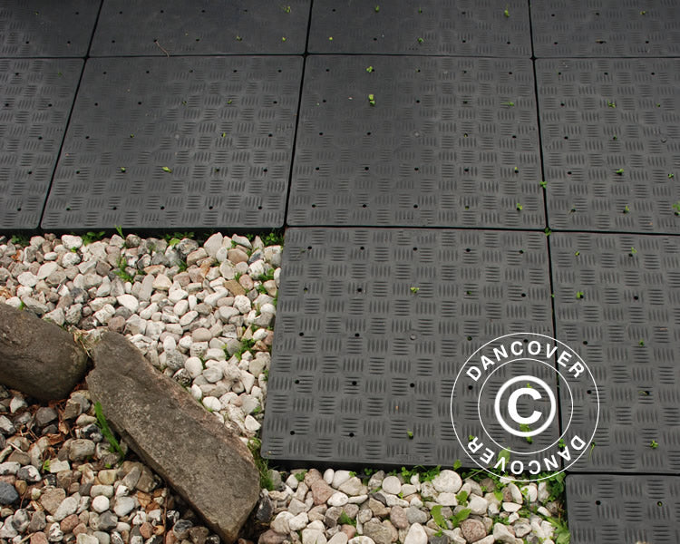 Planchers PRO 1 m², Anthracite (4 pc.)