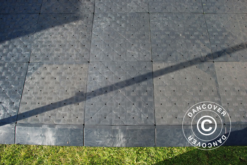 Planchers PRO 1 m², Anthracite (4 pc.)