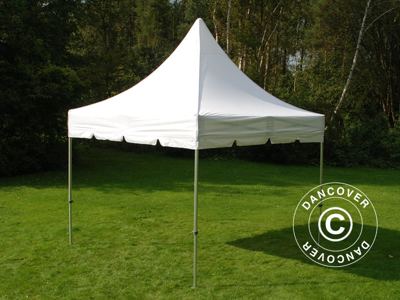 Tente pliable FleXtents PRO Peak Pagoda 3x3m Blanc