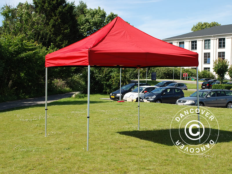 Gazebo pieghevole FleXtents PRO 3x3m Rosso
