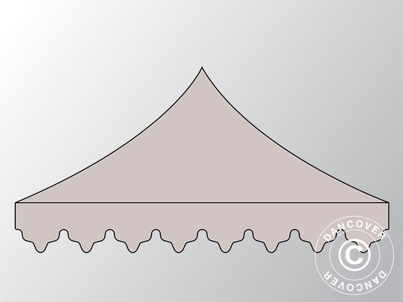 Toiture "Morocco" pour Tente pliante FleXtents 3x3m, Latte
