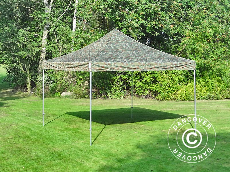 Tente pliante FleXtents PRO 4x4m Camouflage