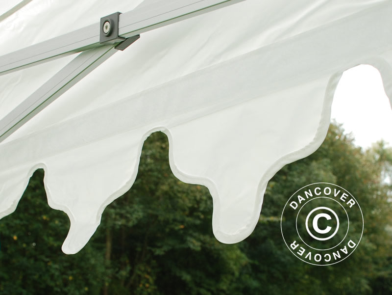 Tente Pliante FleXtents PRO "Morocco" 3x6m Blanc