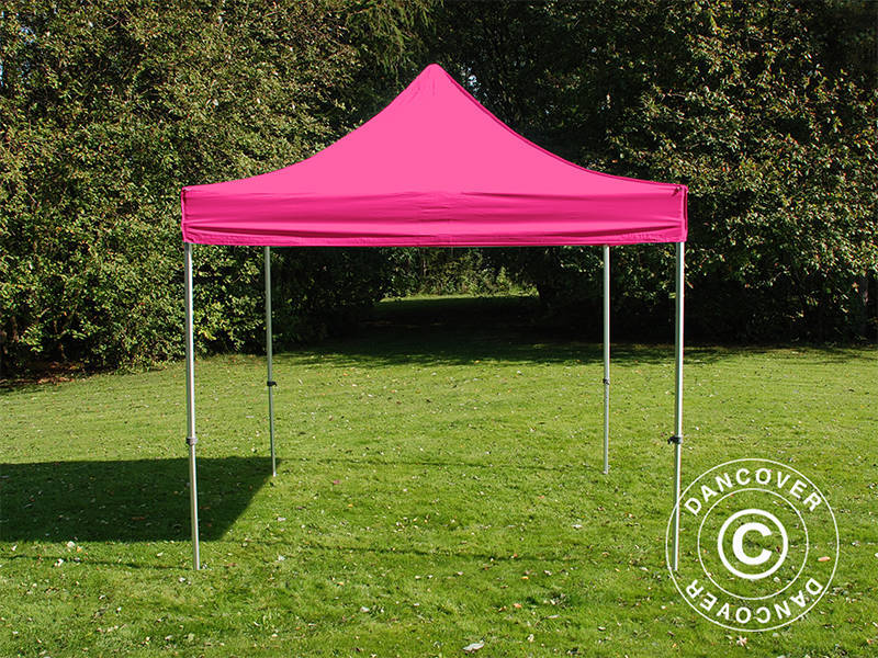 Gazebo pieghevole FleXtents PRO 3x3m Rosa