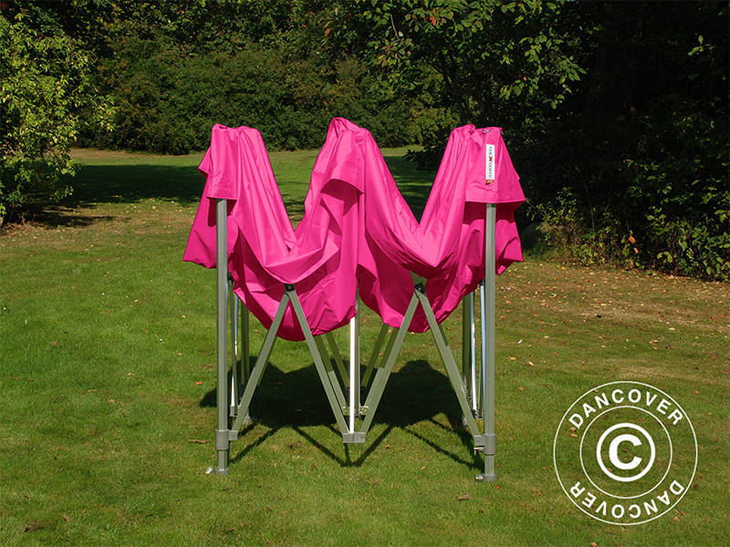 Gazebo pieghevole FleXtents Xtreme 50 3x3m Rosa