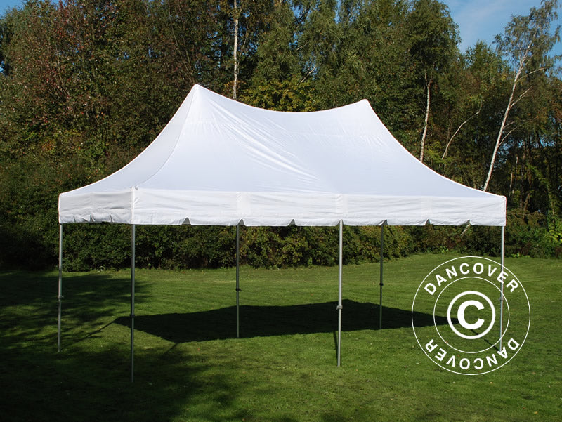 Faltzelt FleXtents PRO Peak Pagoda 3x6m Weiß