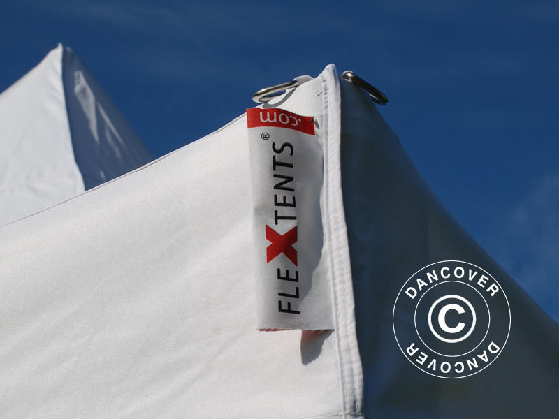Faltzelt FleXtents PRO Peak Pagoda 3x6m Weiß