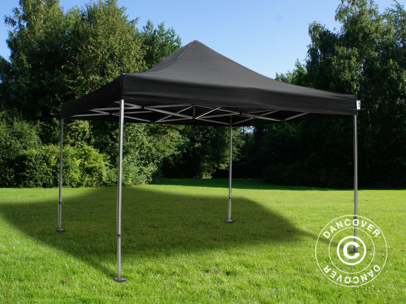 Tente pliante FleXtents PRO 4x4m Noir