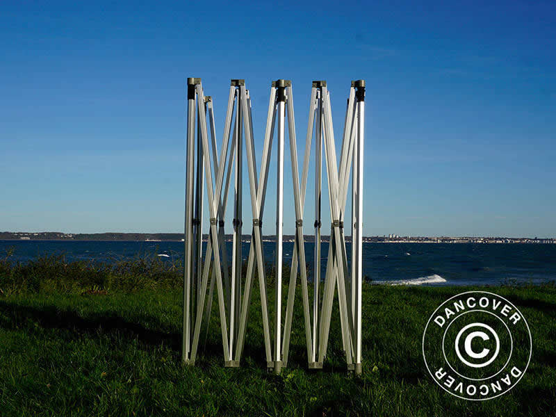 Structure en aluminium pour tente pliante FleXtents PRO 4x8m, 6 pieds, 40mm