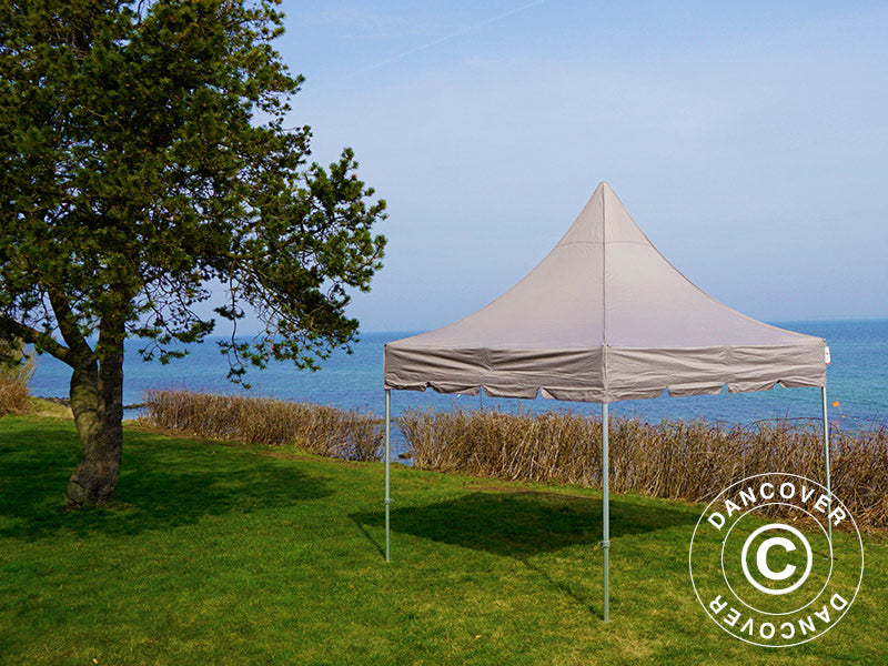 Tente pliante FleXtents PRO Peak Pagoda 3x3m Latte