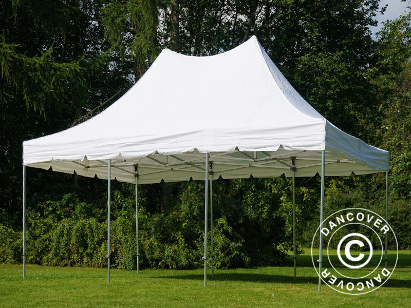 Faltzelt FleXtents PRO Peak Pagoda 4x6m Weiß
