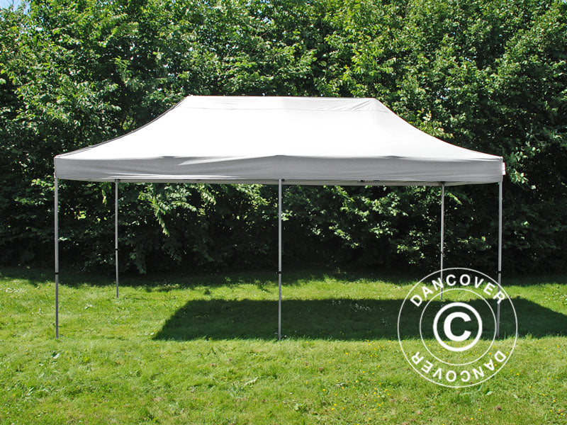 Tente pliante FleXtents Xtreme 50 3x6m Blanc, Ignifugé