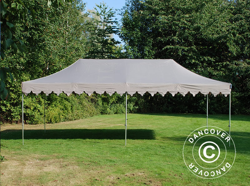 Gazebo pieghevole FleXtents PRO "Morocco" 4x8m Latte