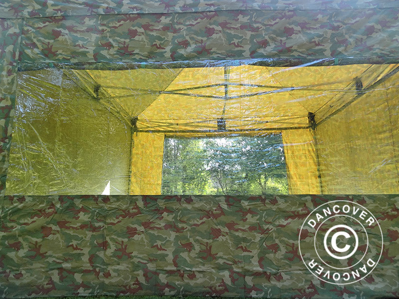 Faltzelt FleXtents Xtreme 50 4x4m Camouflage, mit 4 Seitenwänden