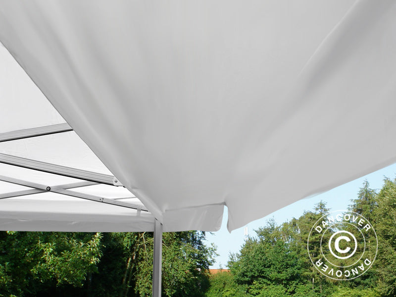 Tente pliante FleXtents Pagoda Xtreme 50 3x3m / (4x4m) Blanc