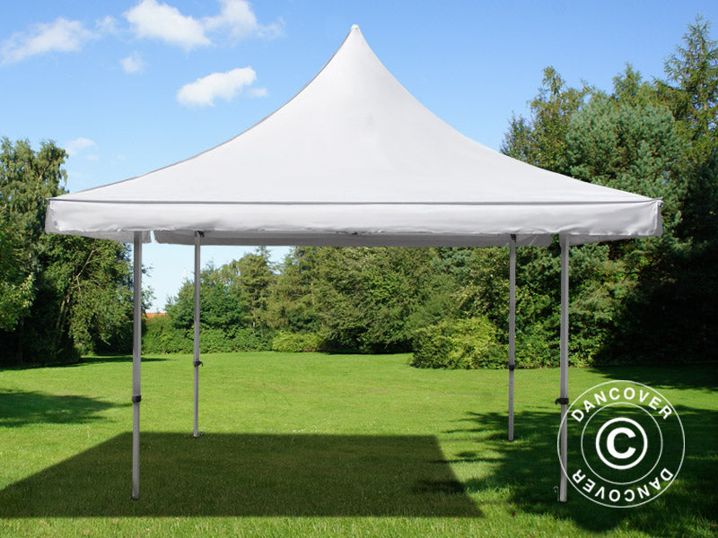 Tente pliante FleXtents Pagoda Xtreme 50 3x3m / (4x4m) Blanc