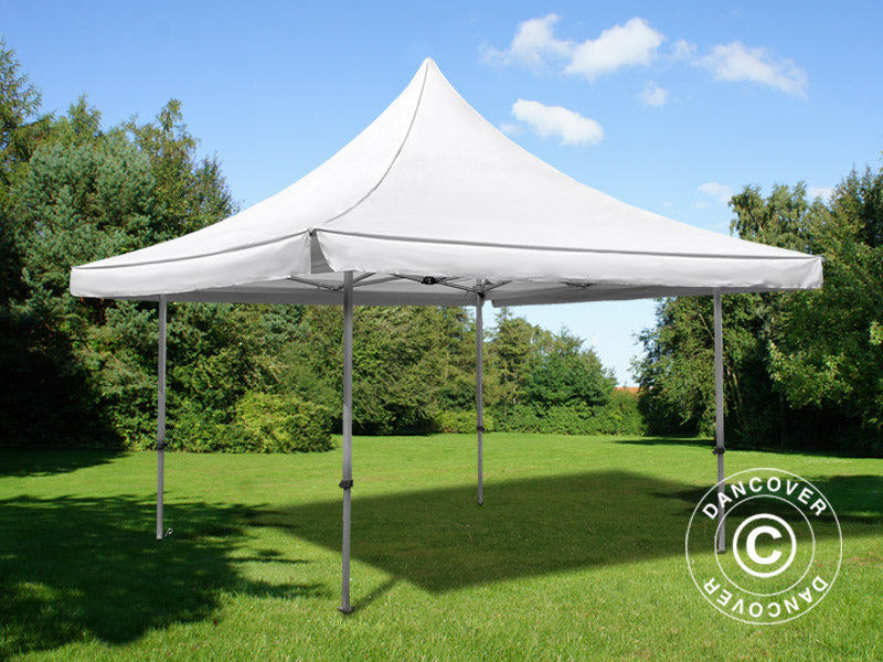Tente pliante FleXtents Pagoda Xtreme 50 3x3m / (4x4m) Blanc