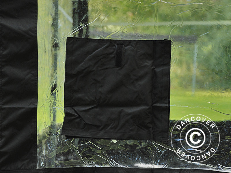 Garage pliant FleX Carcover, 3x6m, Noir