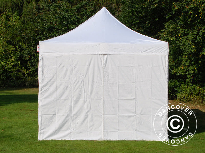 Tente pliante FleXtents Xtreme 50 Vintage Style 3x6m Blanc, avec 6 cotés